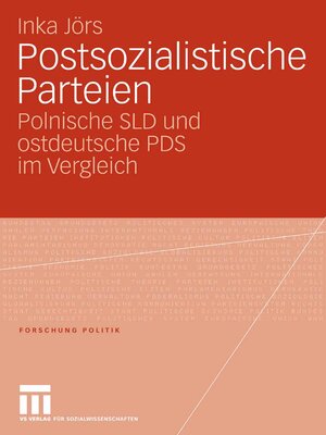 cover image of Postsozialistische Parteien